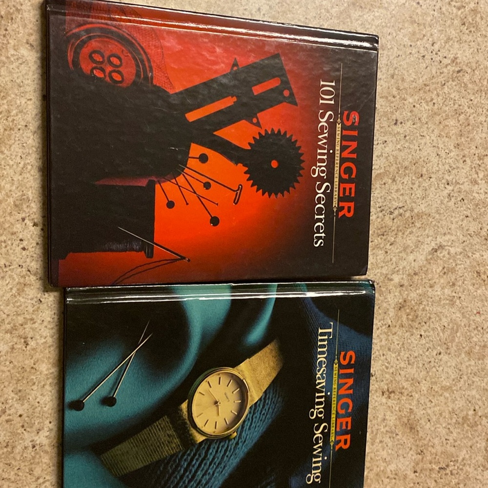 Singer sewing books